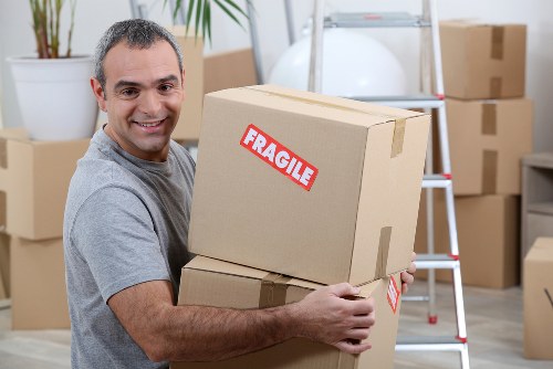 Man With Van Crouchend local moving service in a residential area