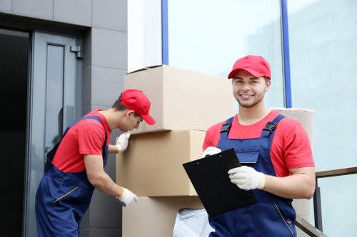 Removal van for residential and commercial moves in Crouch End