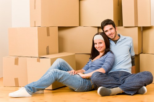 Checklist and packing supplies for an office relocation in Crouch End