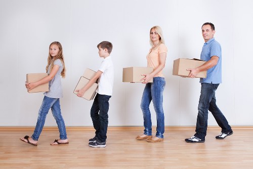 Packing and furniture handling for a Crouchend house move