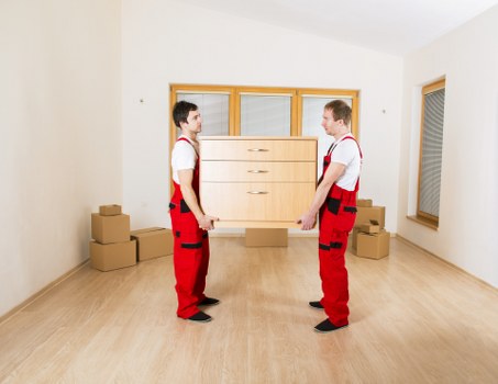 Commercial and residential moving truck service in Crouch End